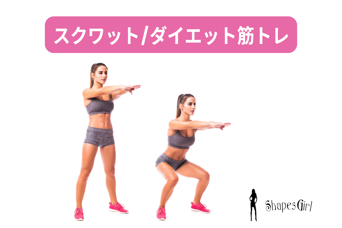 スクワット/ダイエット筋トレ