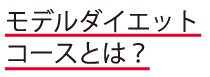 モデルダイエットコースとは？